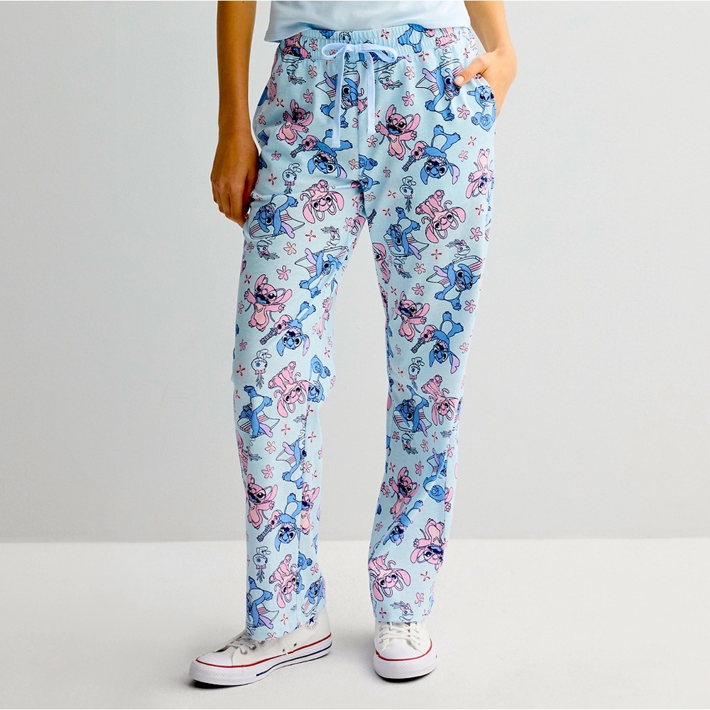 Disney’s Lilo & Stitch Juniors Allover Print Lounge Pants